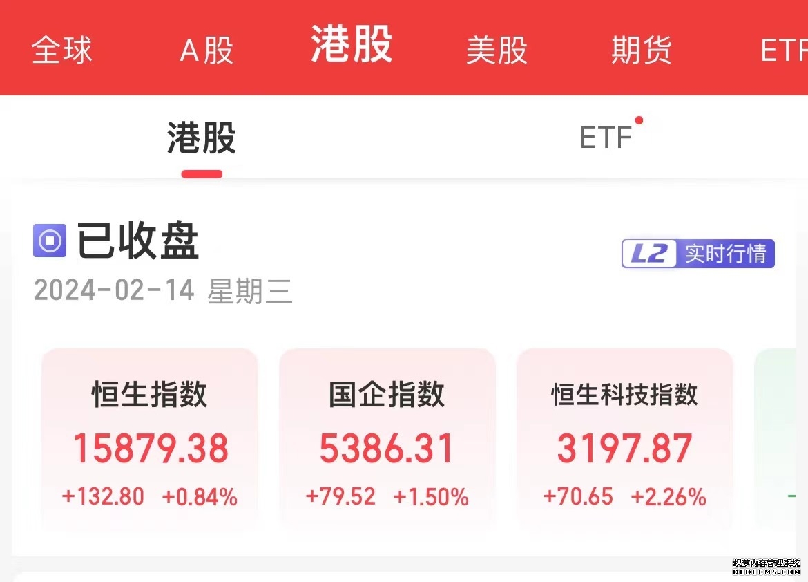 恒生指数ETF南方(513